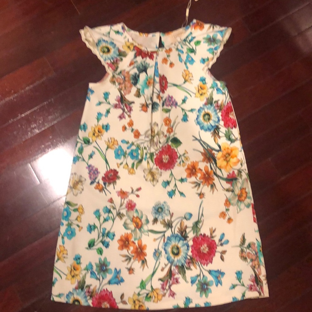 Floral print dress